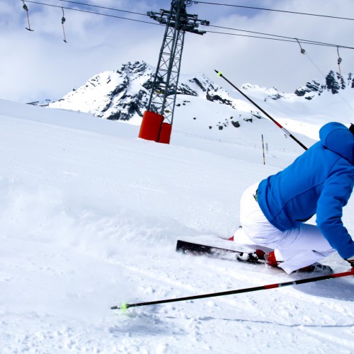skier solden