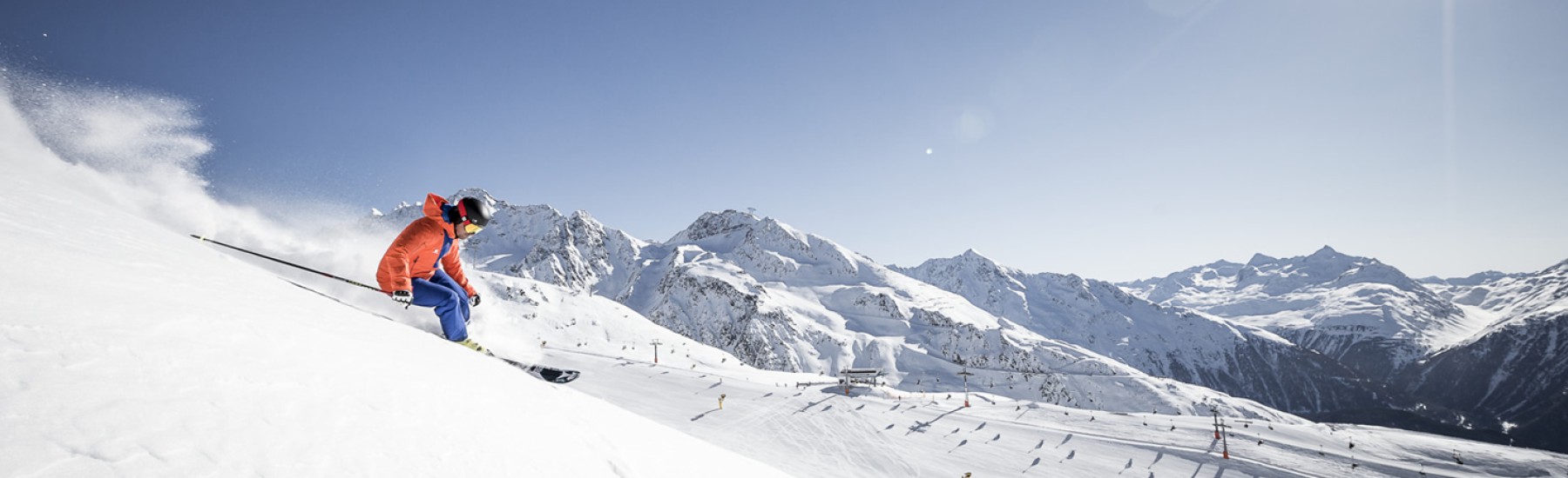 Skier in Sölden